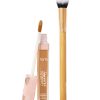 creaseless creamy full-coverage concealer & paw brush duo